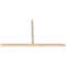 Ekena Millwork Portland Smooth Timber Gable Bracket, Douglas Fir, 108"W x 63"H x 3 1/2"D x 3 1/2"F, 14/12 Pitch GBW108X63X0404POR00SDF - alternate 4